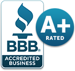 Better Business Bureau accredited business - A+ rated